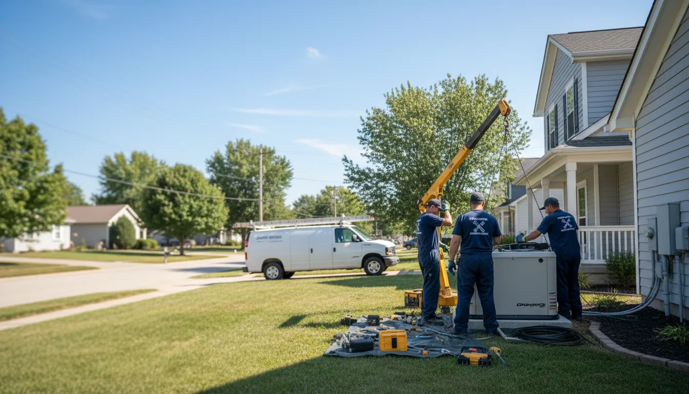 Generator Installation in Forest, LA near me